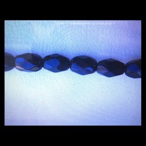 Adjustable Black Beaded Bra Straps